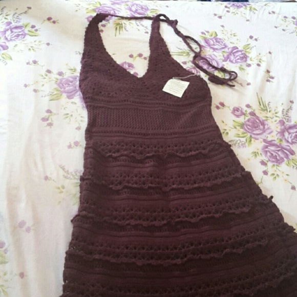 VICTORIA’S SECRET CROCHET HALTER MAXI 🔥 - Picture 7 of 10